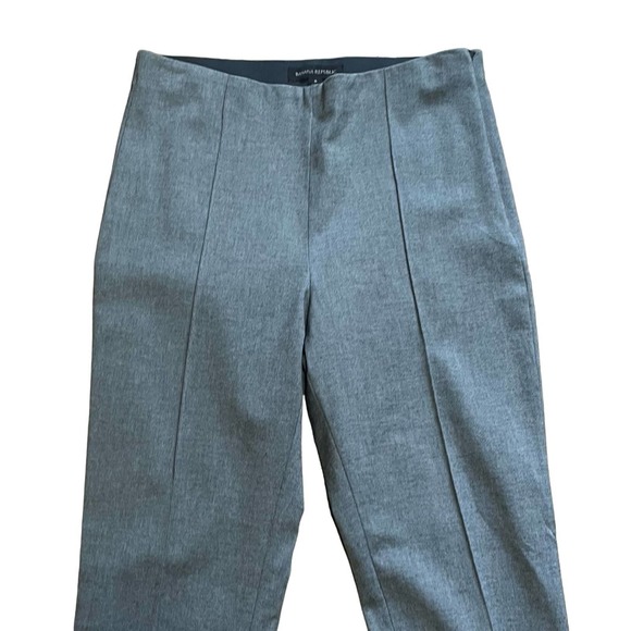 Banana Republic Gray Front Seam Trouser Dress Pants 6 - Picture 2 of 6